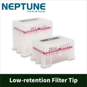[NEPTUNE] Filter Tips, Rack Type, Sterile, Low-retention  로우리텐션 필터 팁, 랙 타입, 멸균