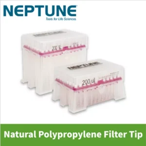[NEPTUNE] Filter Tips, Rack Type, Sterile, Natural Polypropylene  필터 팁, 랙 타입, 멸균