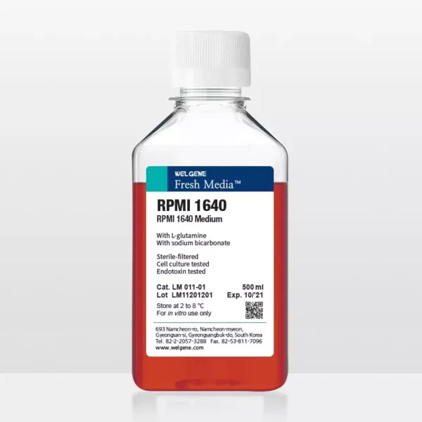 [Welgene] 세포배양배지 RPMI 1640 Medium LM011-01 500ml