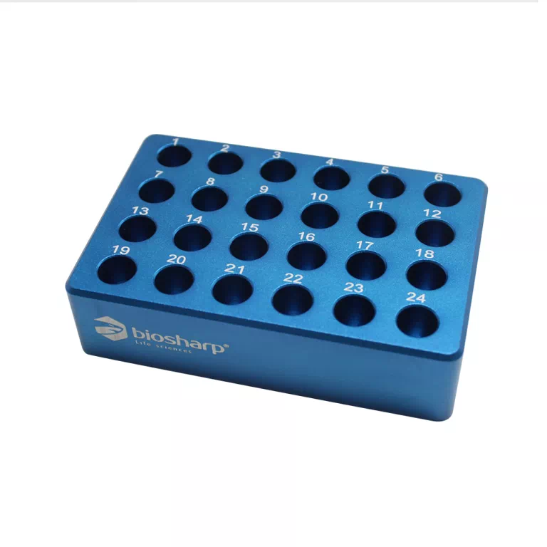 BC031 2.0mL Metal CoolBox, 마이크로 튜브 메탈 쿨박스 | 열전도성 알루미늄 튜브랙