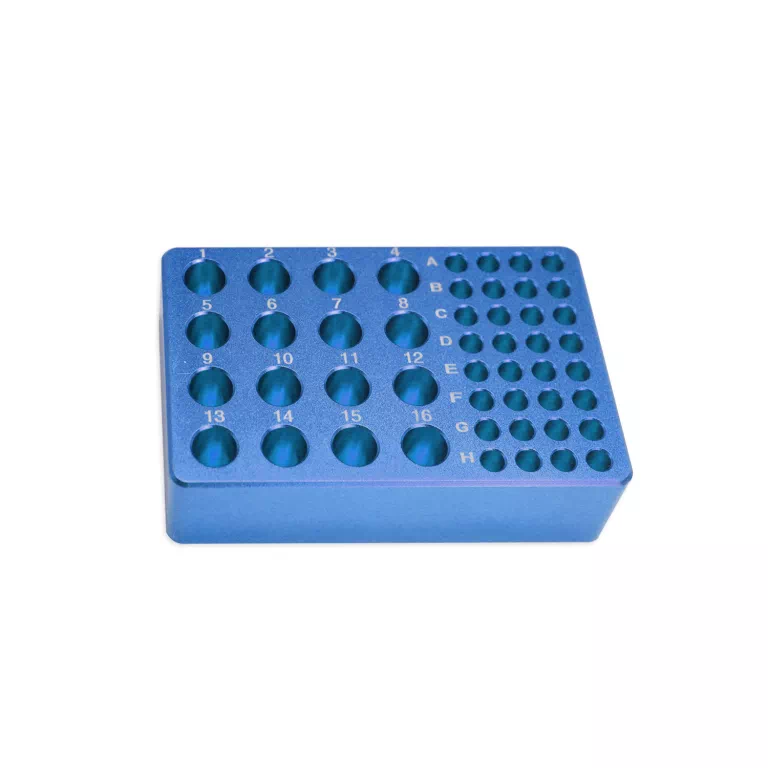 BS-MCB-A Metal CoolBox, 멀티 메탈 쿨박스 | 0.2mL & 1.5mL/2.0mL 겸용 알루미늄 튜브랙