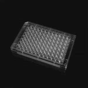 96-Well cell culture plate V bottom TC-treated/non-treated skin packing | LABSELECT