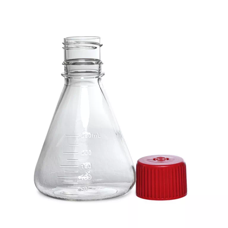 PETG Erlenmeyer flask Flat Base with vent cap 멸균 4종 | LABSELECT - 이미지 3